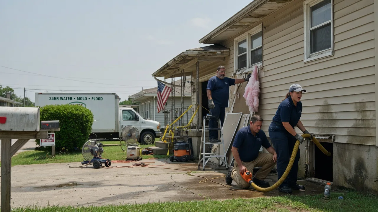 Water Damage Repair in California, MD near me